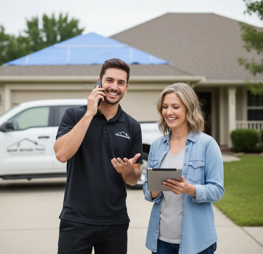 Modern Solutions Roof Repair customer support in Okeana